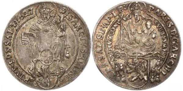 1/6 Thaler Salzbourg Argent 