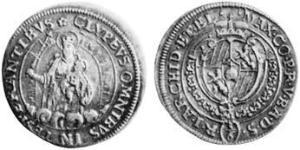 1/6 Thaler Électorat de Bavière (1623 - 1806) Argent 