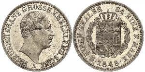 1/6 Thaler Stati federali della Germania Argento 