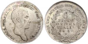 1/6 Thaler Königreich Preußen (1701-1918) Silber Friedrich Wilhelm III (1770 -1840)