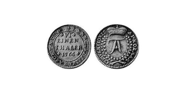 1/6 Thaler Principality of Anhalt-Zerbst (1544 - 1796) 銀 Frederick Augustus, Prince of Anhalt-Zerbst (1734 – 1793)