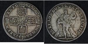 1/6 Thaler 联邦州 (德国) 銀 