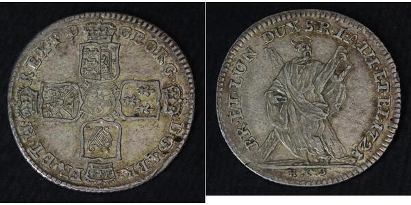 1/6 Thaler 联邦州 (德国) 銀 