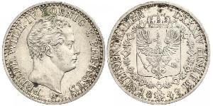 1/6 Талер Пруссия (королевство) (1701-1918) Серебро Фридрих Вильгельм IV (1795 - 1861)