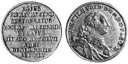 1/6 Талер Ансбах (1398–1792) Срібло Charles William Frederick, Margrave of Brandenburg-Ansbach (1712 – 1757)