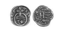 1/84 Thaler Principality of Anhalt (1212 - 1806) Billon 