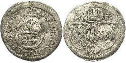 1/84 Thaler 德国 銀 