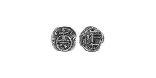 1/84 Талер Анхальт (1212 - 1806) Серебро (билон) 