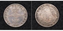 1/8 Dollar 大英帝国 銀 喬治四世 (1762-1830)
