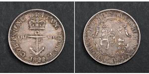 1/8 Dólar Imperio británico (1497 - 1949) Plata Jorge IV (1762-1830)