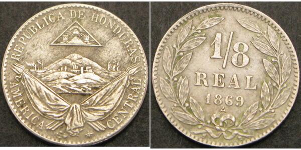 1/8 Real Honduras Níquel 