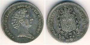 1/8 Riksdaler Svezia Argento 
