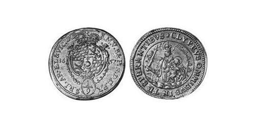 1/9 Thaler Electorate of Bavaria (1623 - 1806) Silver Ferdinand Maria, Elector of Bavaria (1636 – 1679)