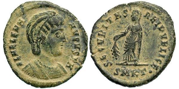 1 AE3 / 1 Фолліс Римська імперія (27BC-395) Бронза Олена  Августа (250 -330)