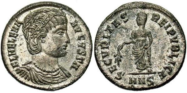 1 AE3 / 1 Фолліс Римська імперія (27BC-395) Бронза Олена  Августа (250 -330)