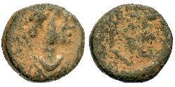 1 AE4 / 1 Фоллис Византийская империя (330-1453) Бронза Лев I Макелла (401-474)
