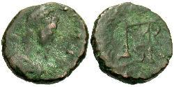 1 AE4 / 1 Фоллис Византийская империя (330-1453) Бронза Маркиан (392-457)