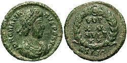 1 AE4 / 1 Фоллис Западная Римская империя (285-476) Бронза Грациан  (359-383)