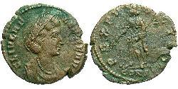 1 AE4 / 1 Фоллис Римская империя (27BC-395) Бронза Елена Августа (250 -330)