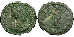1 AE4 / 1 Фолліс Римська імперія (27BC-395) Бронза Олена  Августа (250 -330)