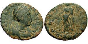 1 AE4 / 1 Фолліс Римська імперія (27BC-395) Бронза Олена  Августа (250 -330)