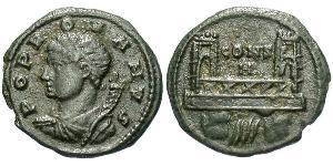 1 AE4 / 1 Фолліс Римська імперія (27BC-395) Бронза Костянтин I (272 - 337)