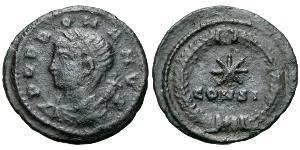 1 AE4 / 1 Фолліс Римська імперія (27BC-395) Бронза Костянтин I (272 - 337)