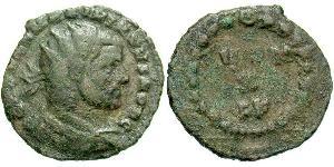 1 AE_ Imperio romano (27BC-395) Bronce Galerio Maximiano (260-311)