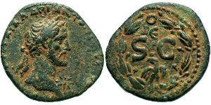 1 AE_ Imperio romano (27BC-395) Bronce Antonino Pío  (86-161)