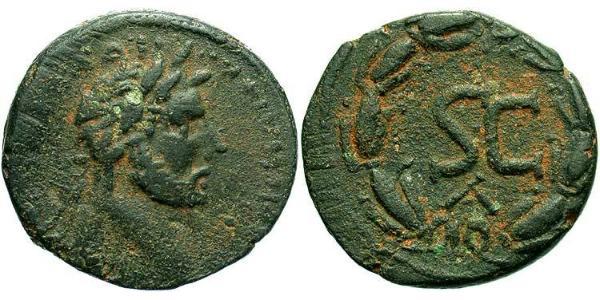 1 AE_ Imperio romano (27BC-395) Bronce Antonino Pío  (86-161)