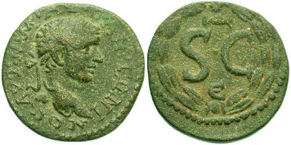 1 AE_ Imperio romano (27BC-395) Bronce Heliogábalo (203-222)