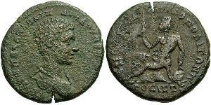 1 AE_ Empire romain (27BC-395) Bronze Diaduménien (208-218)