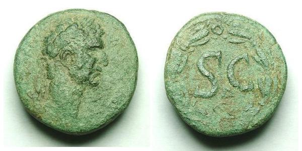 1 AE_ Roman Empire (27BC-395) Bronze Nerva (30- 98)