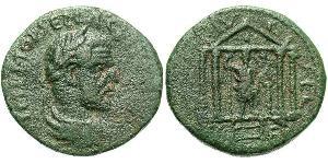 1 AE_ Impero romano (27BC-395) Bronzo Macrino (165-218)