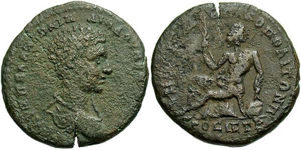 1 AE_ Impero romano (27BC-395) Bronzo Diadumeniano (208-218)