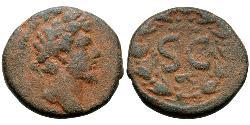 1 AE_ Римская империя (27BC-395) Бронза Луций Вер (130-169)