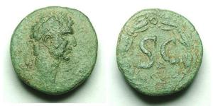 1 AE_ Римская империя (27BC-395) Бронза Нерва (30- 98)