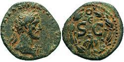 1 AE_ Римська імперія (27BC-395) Бронза Антоній Пій  (86-161)