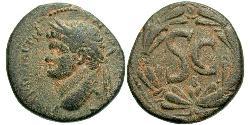1 AE_ 羅馬帝國 青铜 Domitian  (51-96)