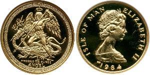 1 Angel Isle of Man Gold 