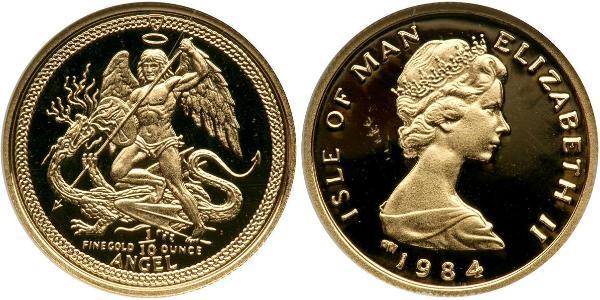 1 Angel Isle of Man Gold 