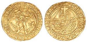 1 Angel Kingdom of England (927-1649,1660-1707) Gold Henry VII (1457 - 1509)