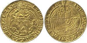 1 Angel Königreich England (927-1649,1660-1707) Gold Heinrich VIII (1491 - 1547)