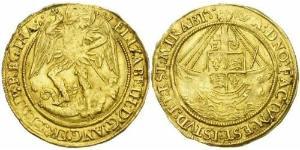 1 Angel 英格兰王国 金 Elizabeth I (1533-1603)