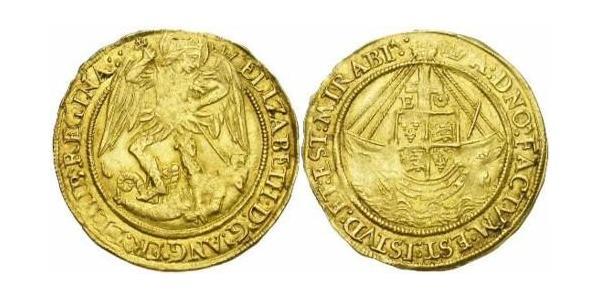 1 Angel 英格兰王国 金 Elizabeth I (1533-1603)