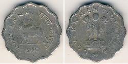 1 Anna India (1950 - ) Níquel/Cobre 
