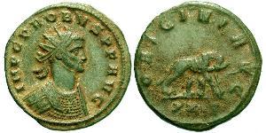 1 Antoninian Römische Kaiserzeit (27BC-395) Bronze Probus (232-282)