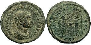 1 Antoninian Römische Kaiserzeit (27BC-395) Bronze Diocletian (244-311)