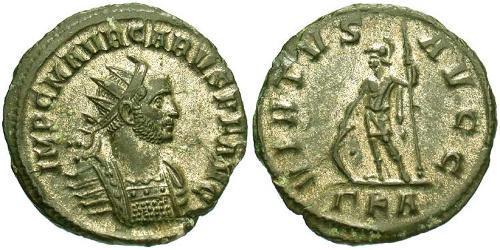 1 Antoninian Römische Kaiserzeit (27BC-395) Bronze Carus (230-283)