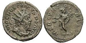 1 Antoninian Imperium Galliarum (260-274) Silber Postumus (260-268)